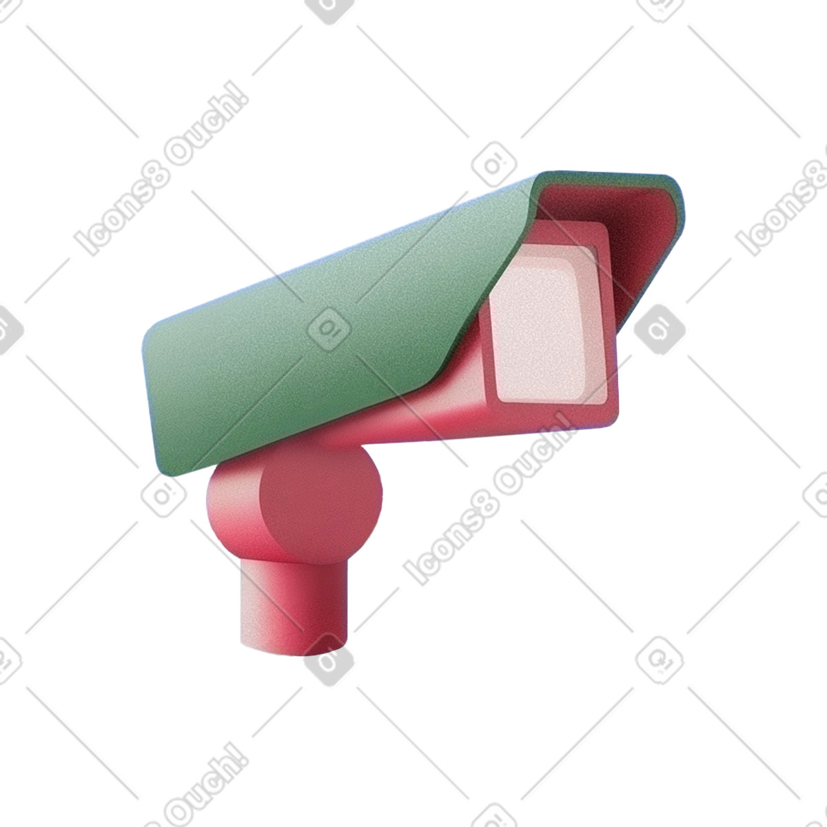 Illustration Surveillance par caméra dans le style Grainy à télécharger aux formats PNG, SVG