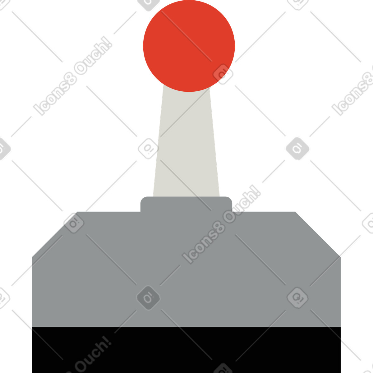 Game console illustration in Burgundy style download in PNG, SVG