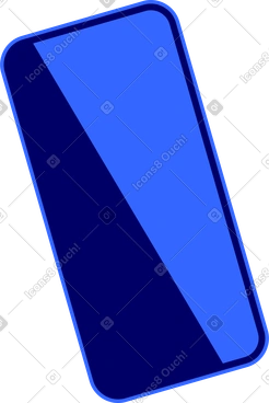 Teléfono inteligente con la pantalla apagada PNG, SVG
