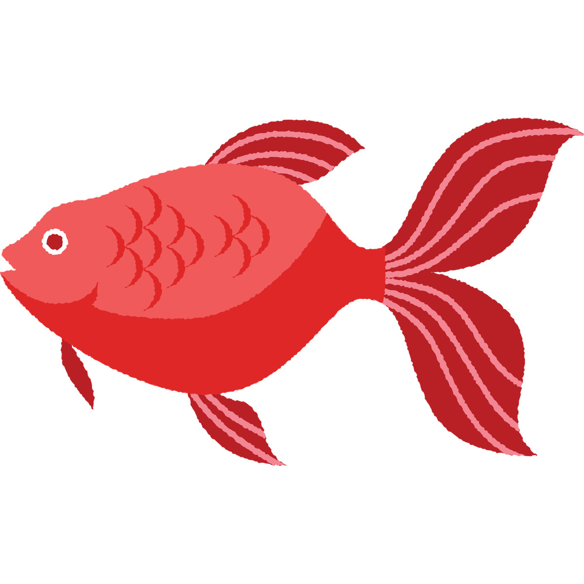 Cherry 스타일의 Fish 일러스트레이션 PNG, SVG 다운로드
