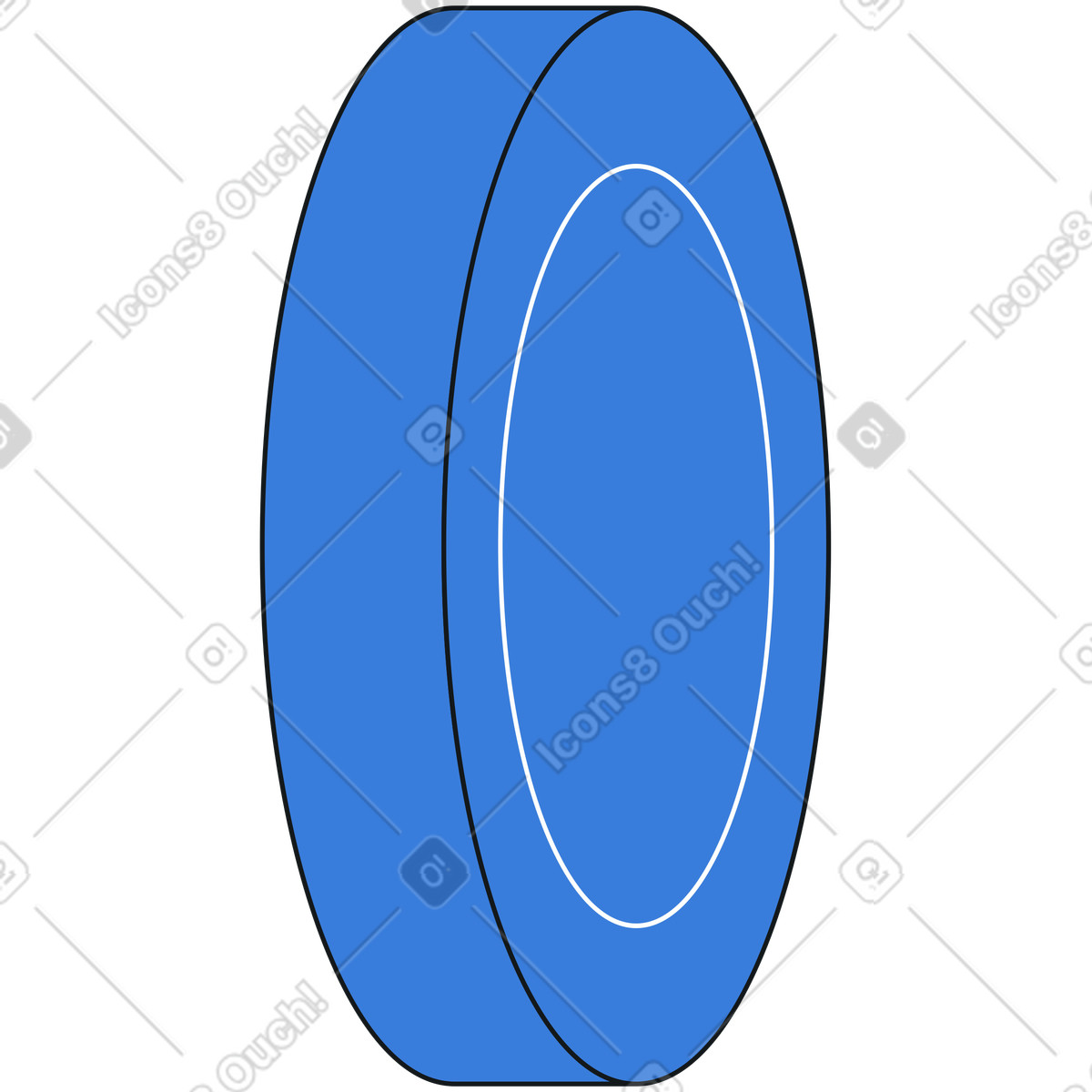 Coin illustration in PNG, SVG
