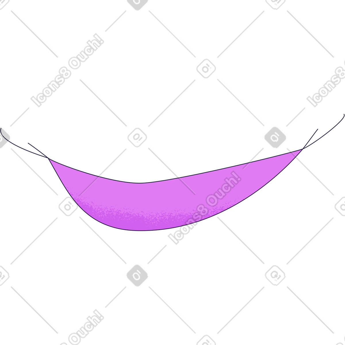 下载 Conifer 风格的 吊床 插画，支持 PNG、SVG 格式