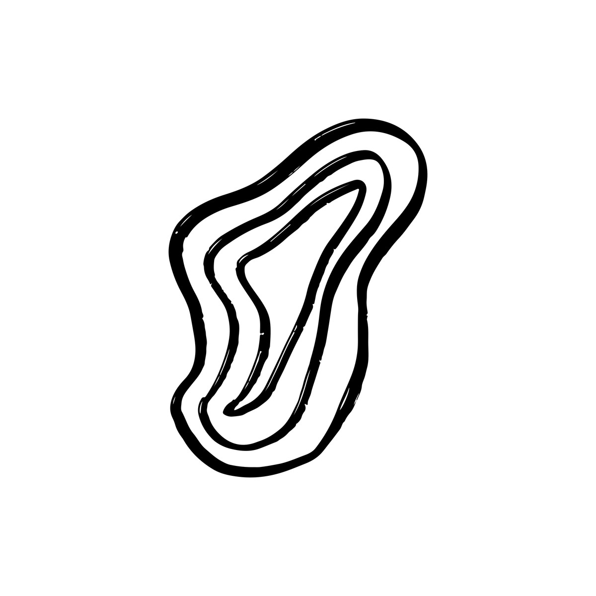 Scribbles illustration in PNG, SVG