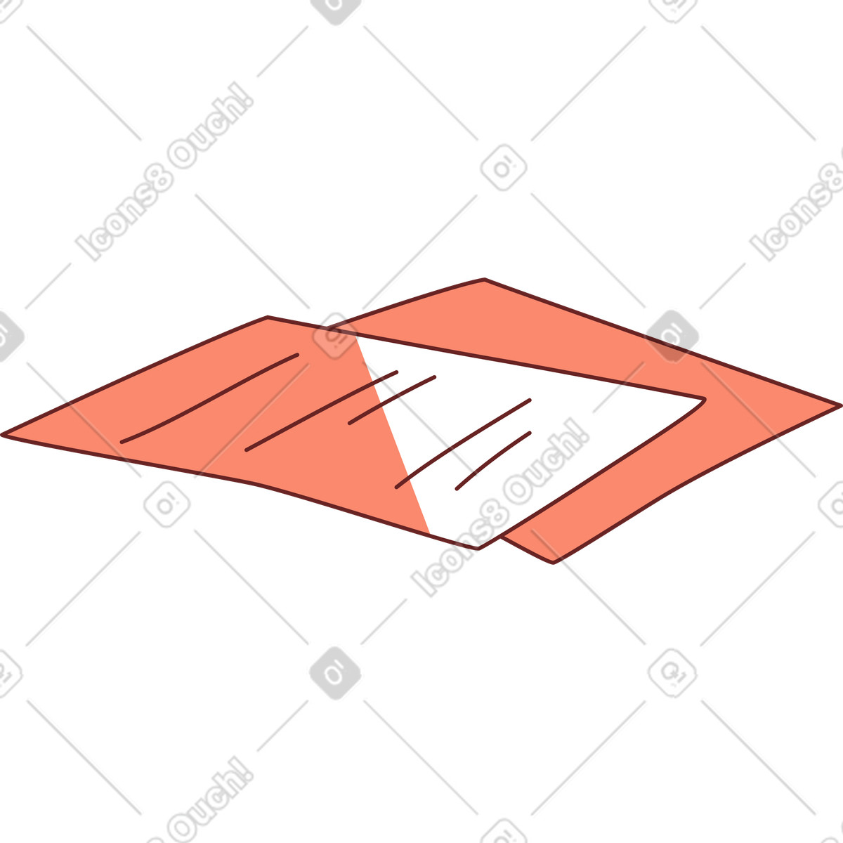 Ilustração de Dois papéis em no estilo Storyline para baixar em PNG, SVG