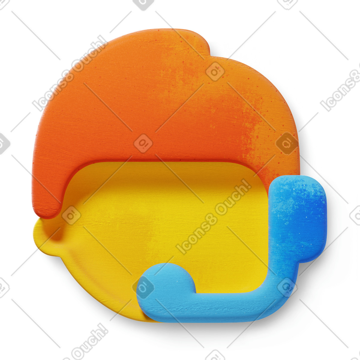 Illustration IT support specialist dans le style 3D Microsoft Fluent à télécharger aux formats PNG, SVG