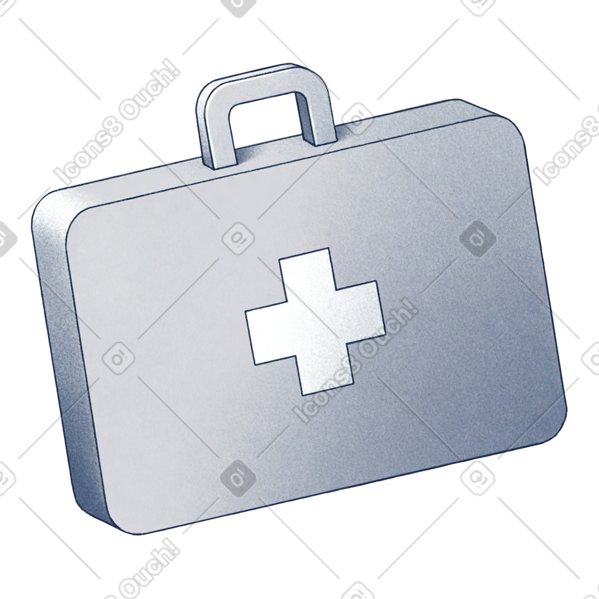 First aid illustration clipart in PNG, SVG, GIF representing emergency care