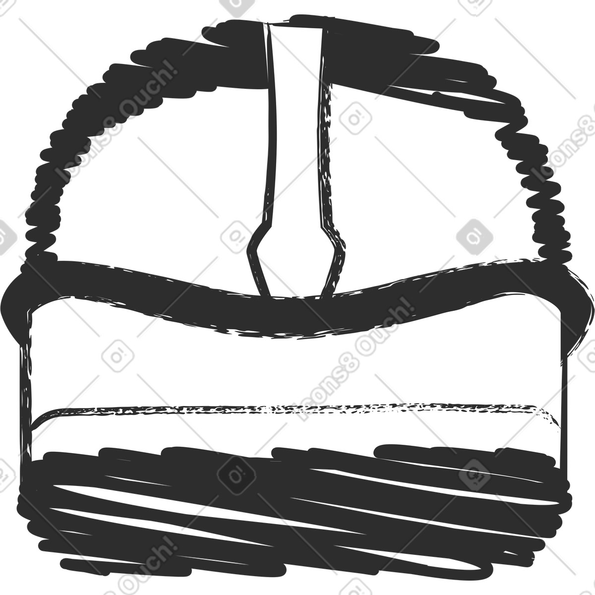 Occhiali vr illustrazione in stile Graphite scarica in PNG, SVG