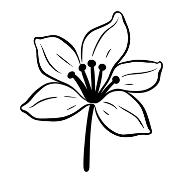 A close-up view of a single "allium" flower at the center of the image. The flower showcases its "delicate petals" that radiate outward in a symmetrical arrangement. Each petal has a fine texture and distinct veins, enhancing the intricate details. The flower's stamen is prominently displayed, adding to the overall complexity of the composition.