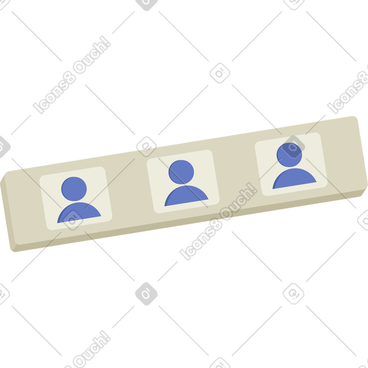 Social スタイルの 人のアイコンで署名します のイラストをPNG、SVG形式でダウンロード