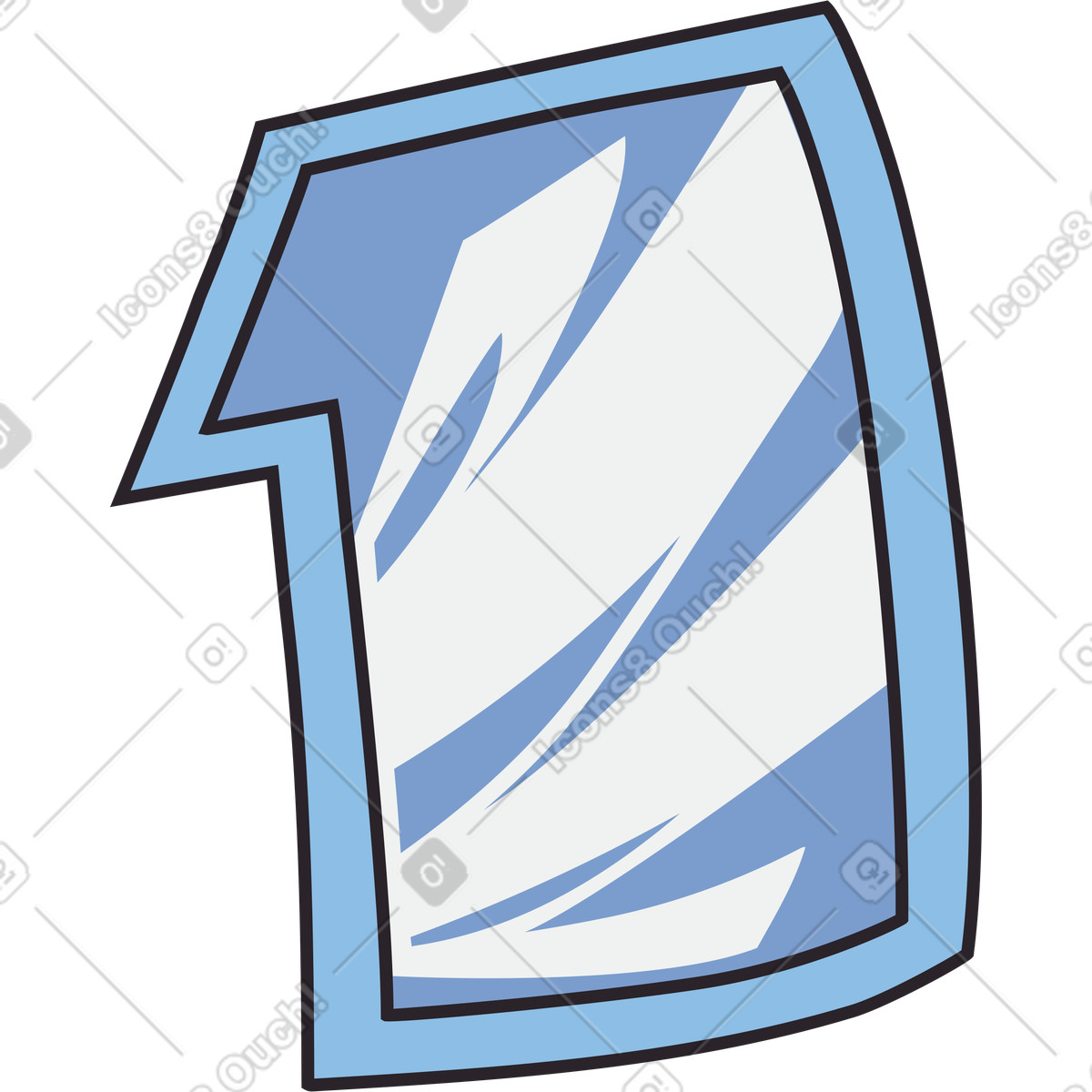 Иллюстрация Number one hockey player sticker в стиле Eastwood — скачать в форматах PNG, SVG