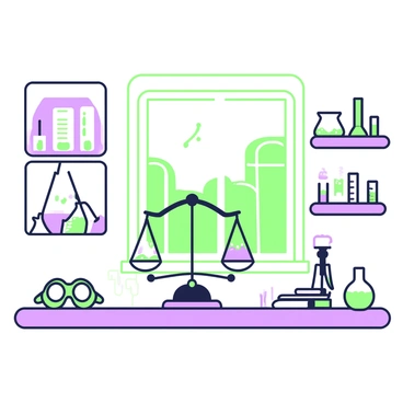 A fully equipped school laboratory with a triple beam balance on each workstation