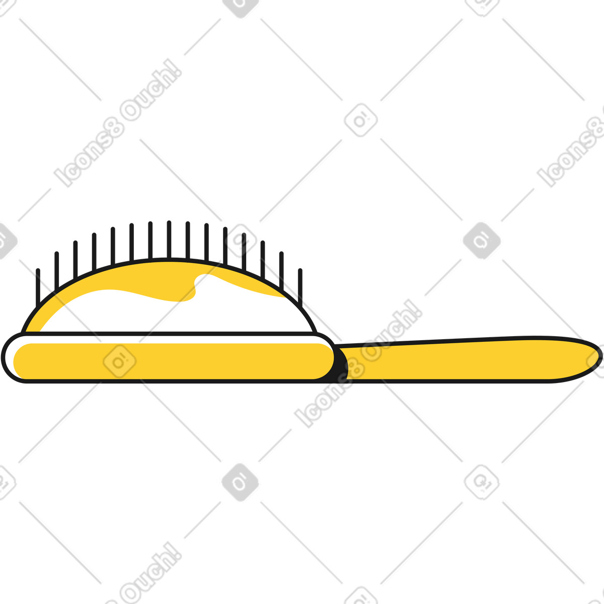 Illustration Brosse à laine dans le style Taxi télécharger aux formats PNG, SVG