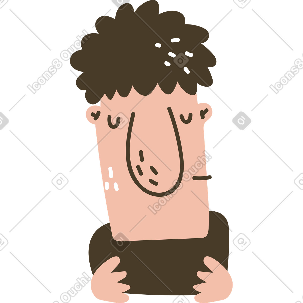 下载 Karlsson 风格的 男子 插画，支持 PNG、SVG 格式