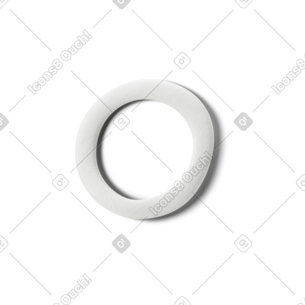 Ilustração de Parte um olho em no estilo 3D Stripy para baixar em PNG, SVG