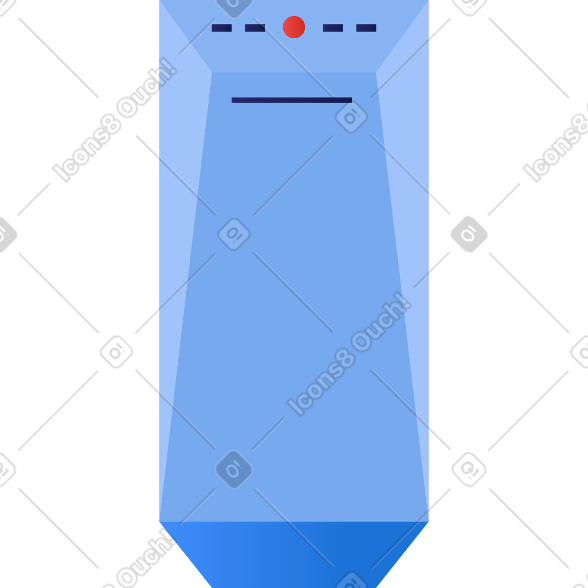 System unit illustration in Clip style download in PNG, SVG