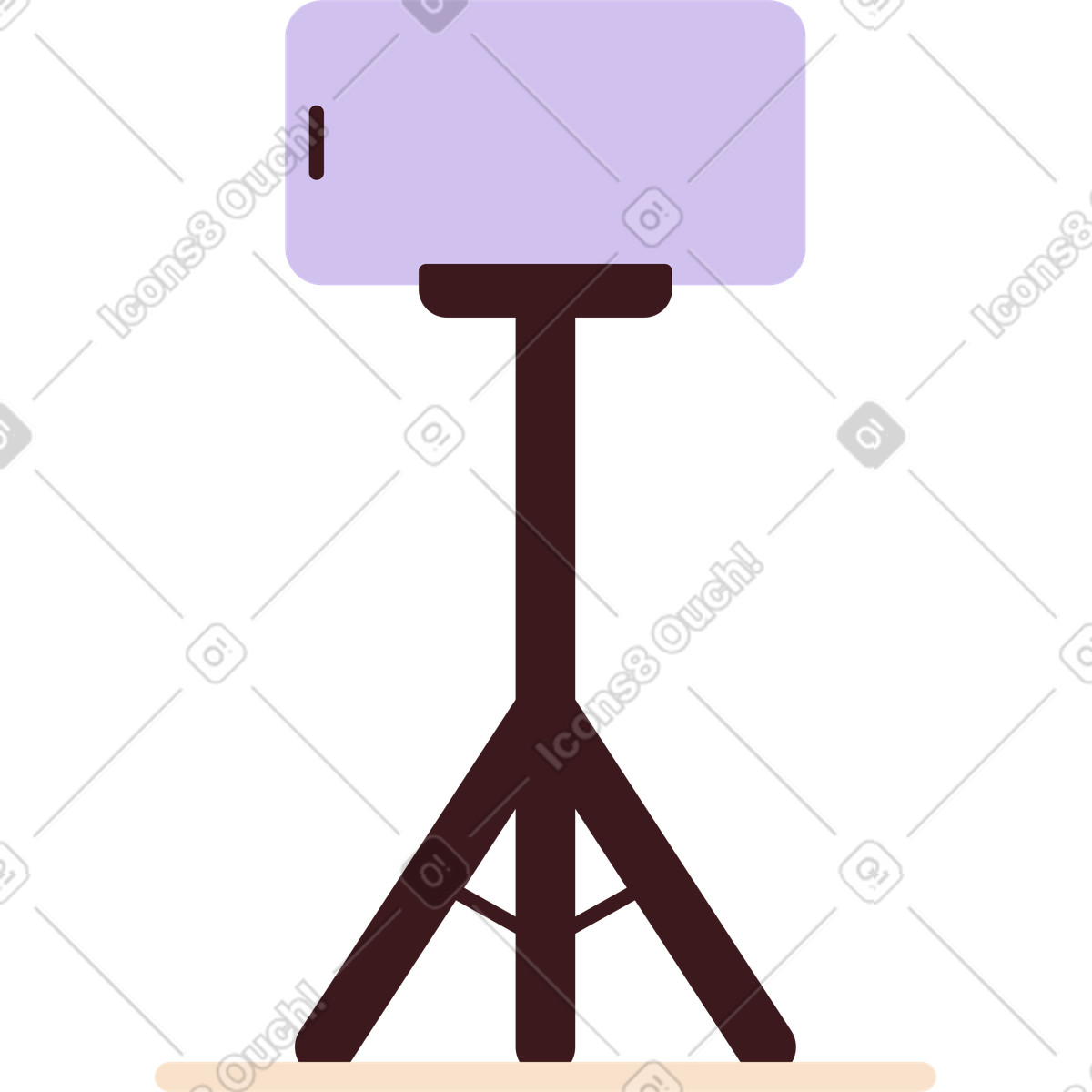 Handyhülle-Illustration im Folks-Stil als Download in PNG, SVG