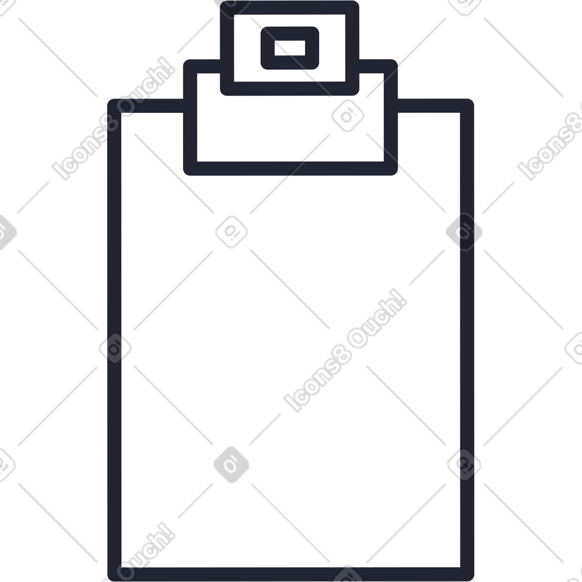 Document illustration in PNG, SVG