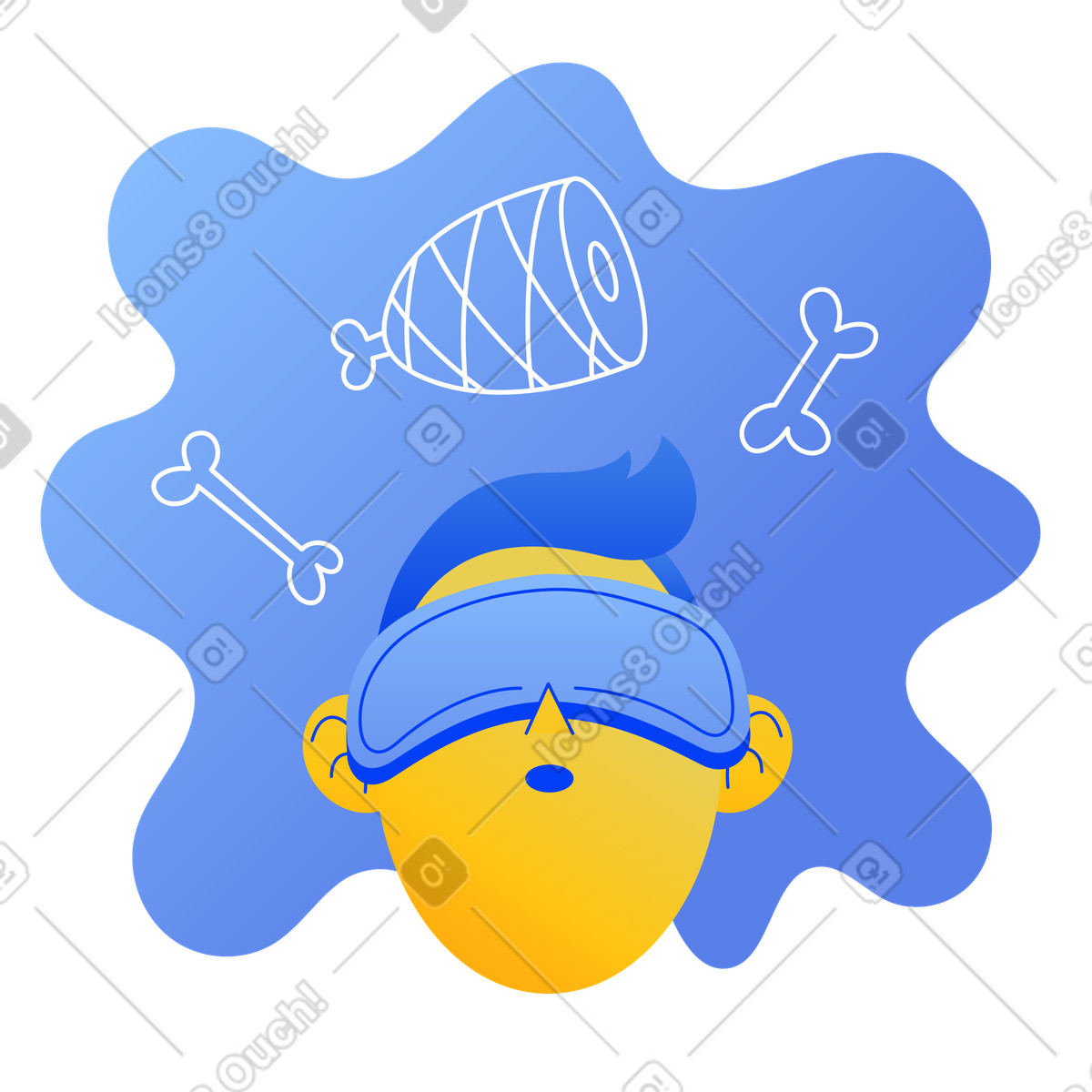 Buddy 스타일의 Vr 일러스트레이션 PNG, SVG 다운로드