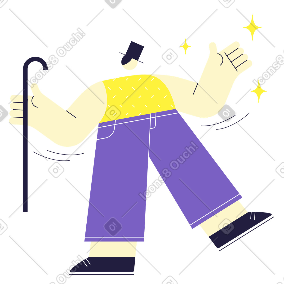 New York, York illustrazione in stile Mellow scarica in PNG, SVG