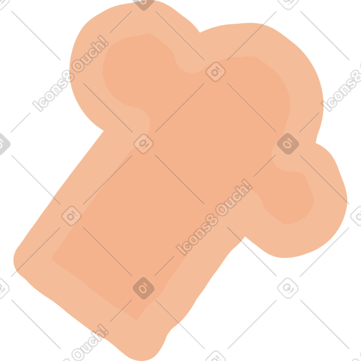 Deckel-Illustration im Stripy-Stil als Download in PNG, SVG