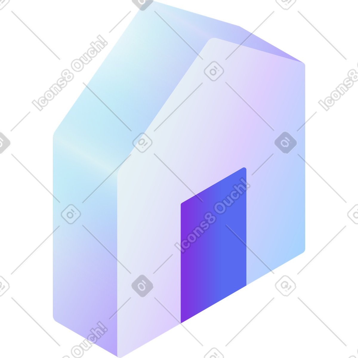 Home-symbol-Illustration im Hi-tech-Stil als Download in PNG, SVG