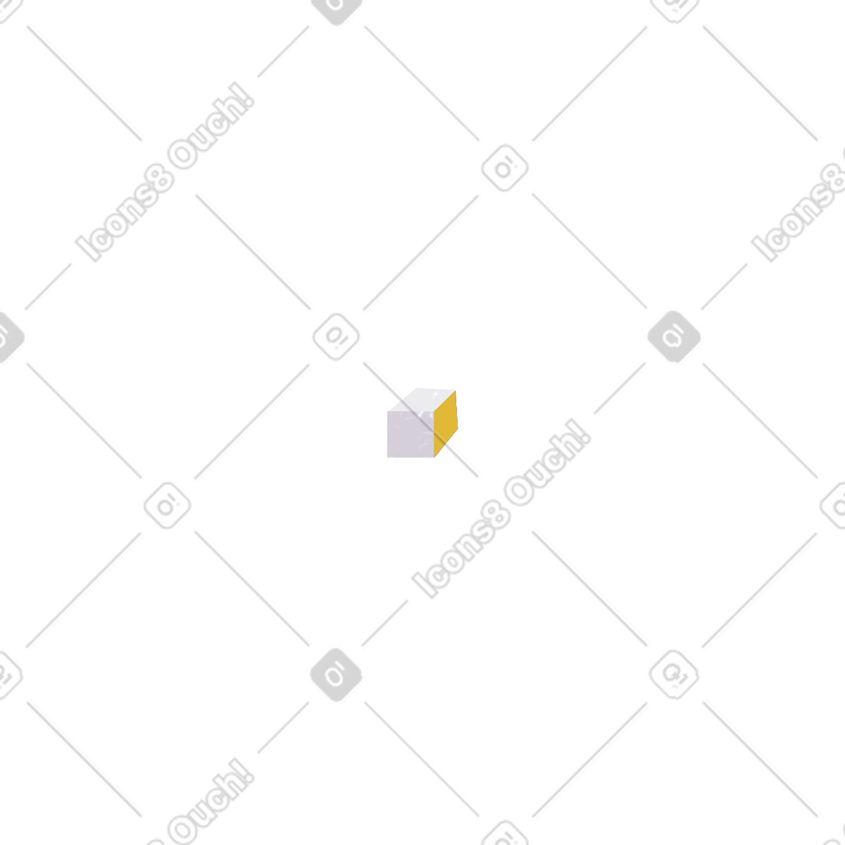 Ilustração de Cube em no estilo Family para baixar em PNG, SVG