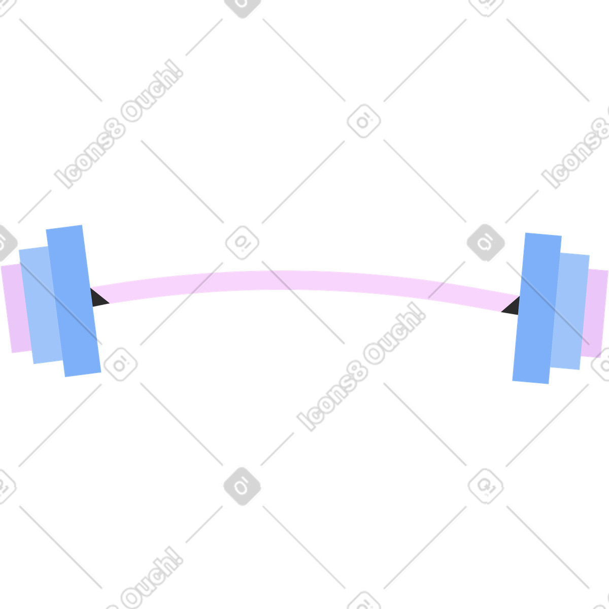 Ilustração de Barra em no estilo Marginalia para baixar em PNG, SVG