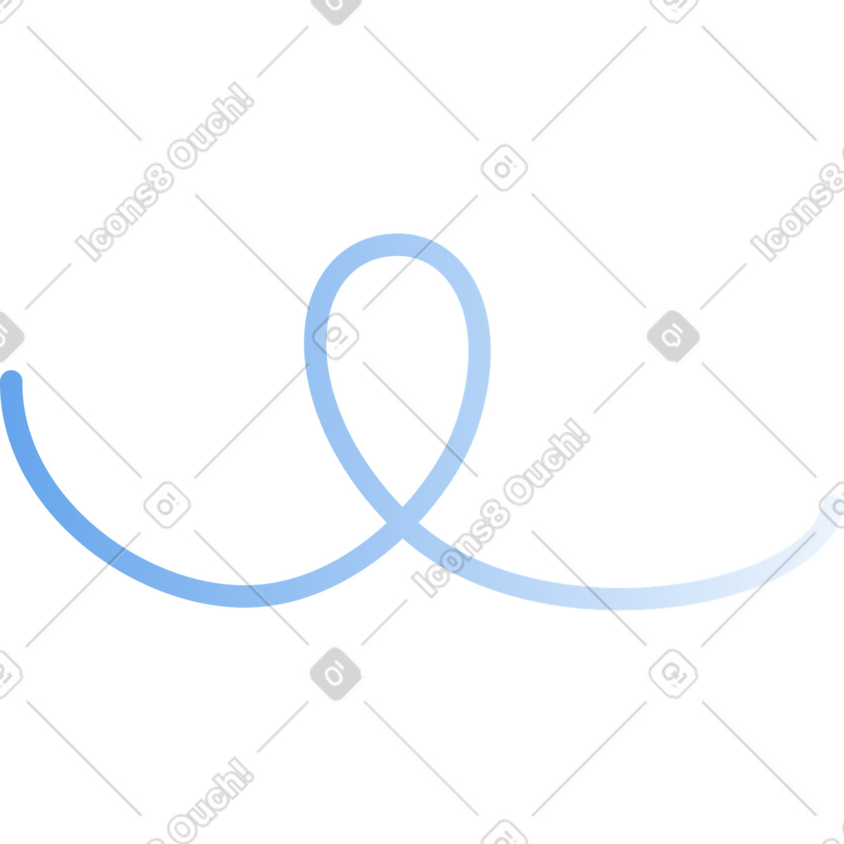 Confetti blue illustration in Silky style download in PNG, SVG