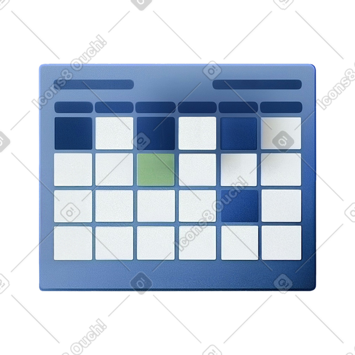 Ilustração de Calendário planejamento em no estilo Grainy para baixar em PNG, SVG