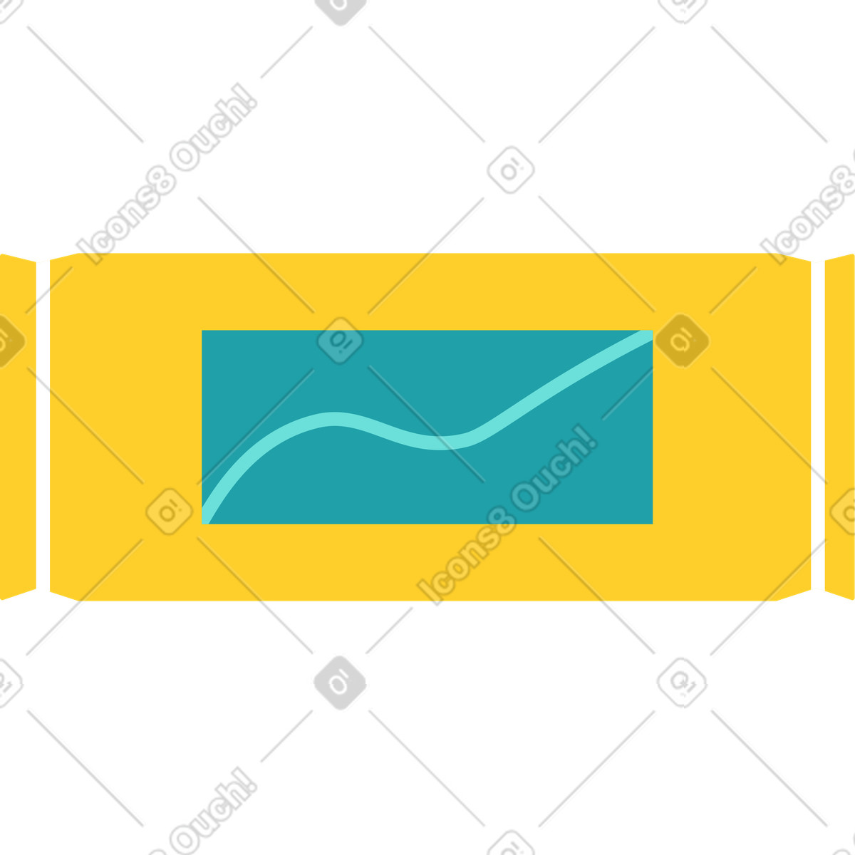 Illustration animée Barre protéinée dans le style Sammy à télécharger aux formats GIF, Lottie (JSON), AE