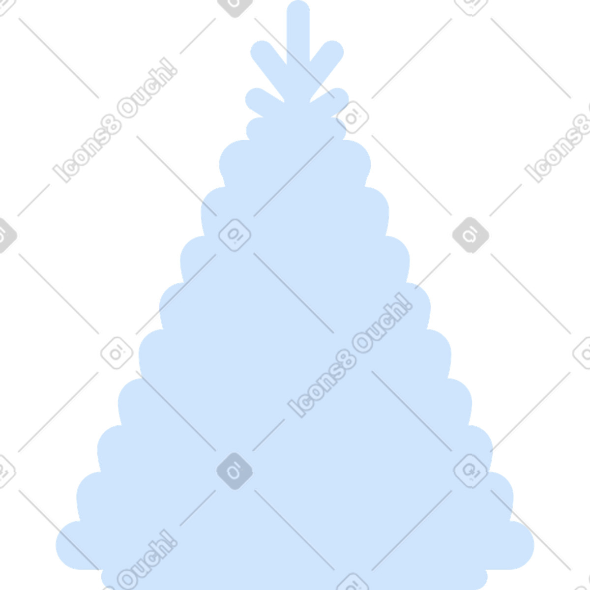 下载 Tiny 风格的 枞树 插画，支持 PNG、SVG 格式