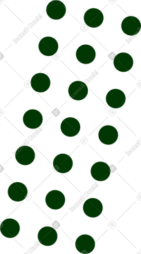Dark green dots PNG, SVG