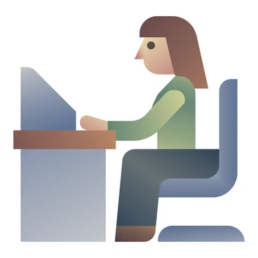 A telephone switchboard operator wearing a uniform seated at a switchboard, connecting calls with wires and cords routed throughout a busy office.