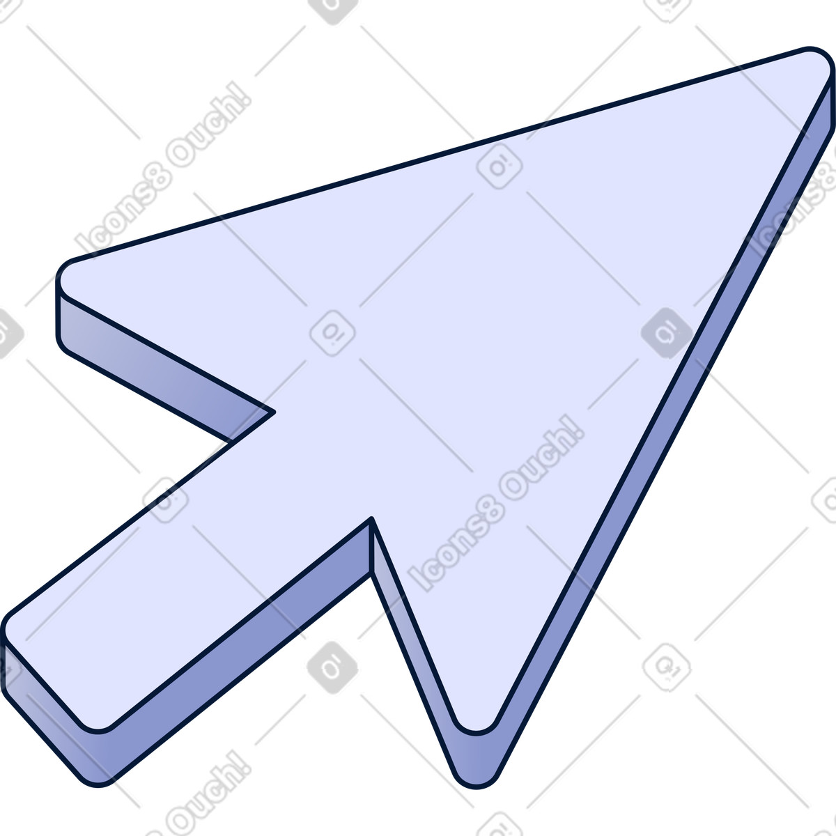 Cursor illustration in PNG, SVG