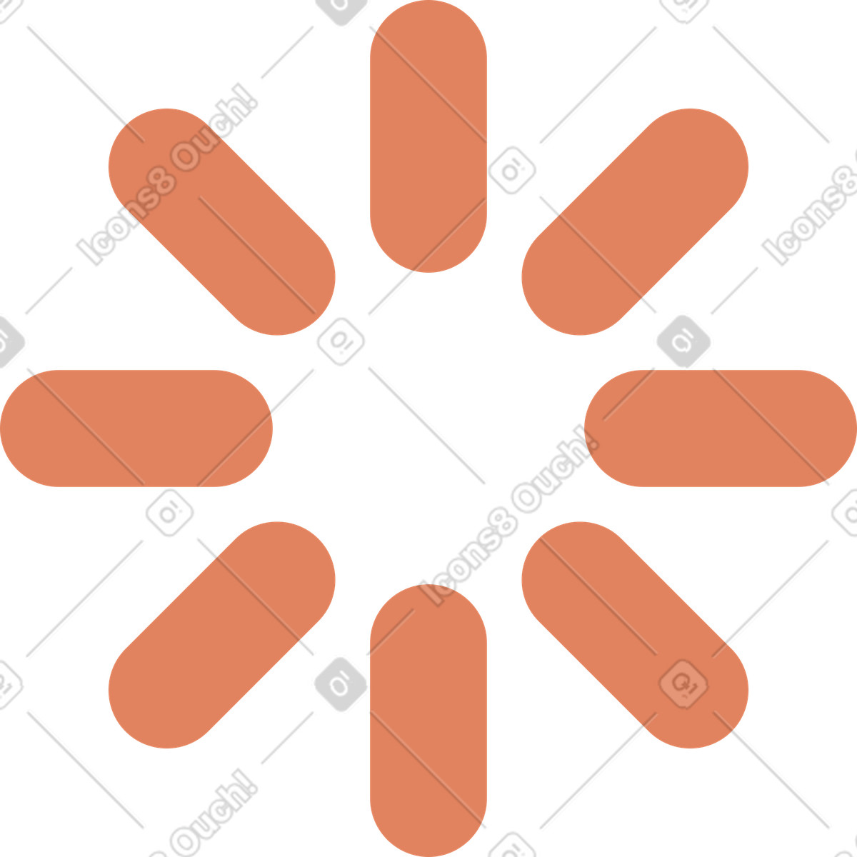 Loading illustration in Teko style download in PNG, SVG