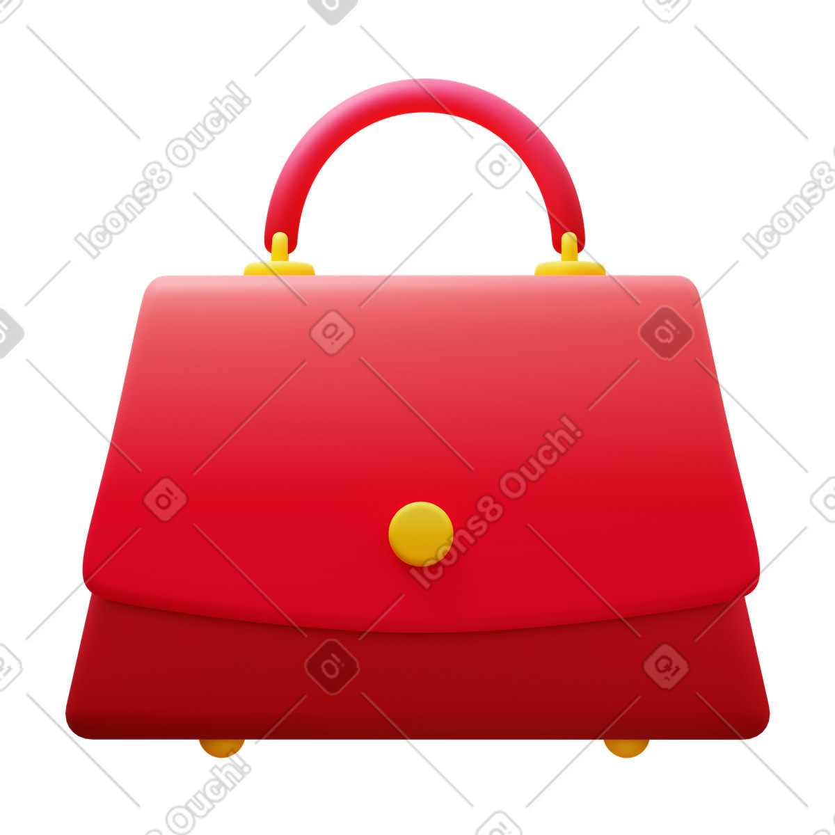 下载 3D Fluency 风格的 Bag 插画，支持 PNG、SVG 格式
