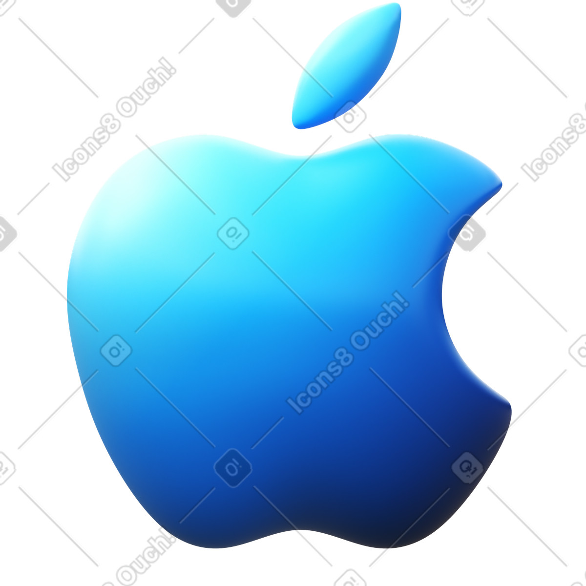 Иллюстрация Apple logo в PNG и SVG