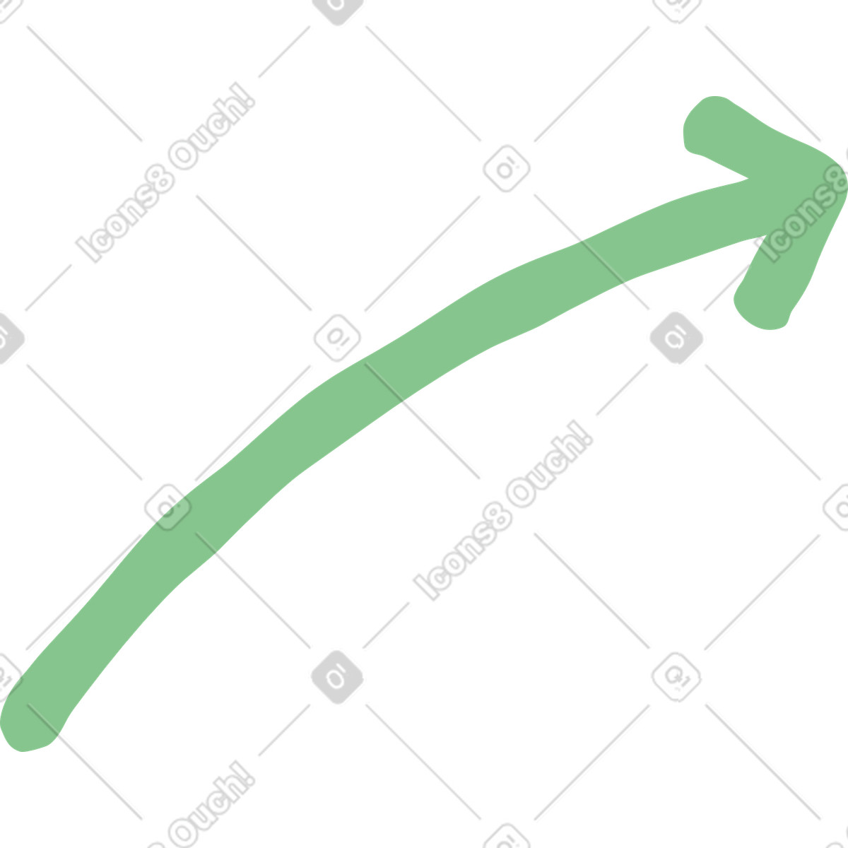 Pfeil-Illustration im Stripy-Stil als Download in PNG, SVG