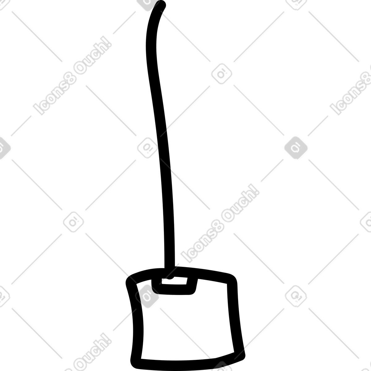 Etikett aus tee-Illustration im Purr-Stil als Download in PNG, SVG