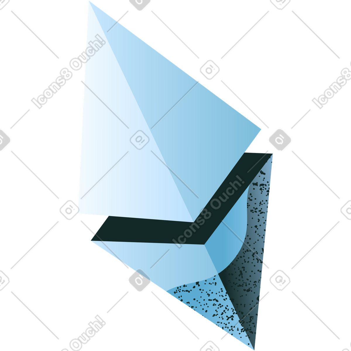下载 Concept 风格的 以太坊符号 插画，支持 PNG、SVG 格式