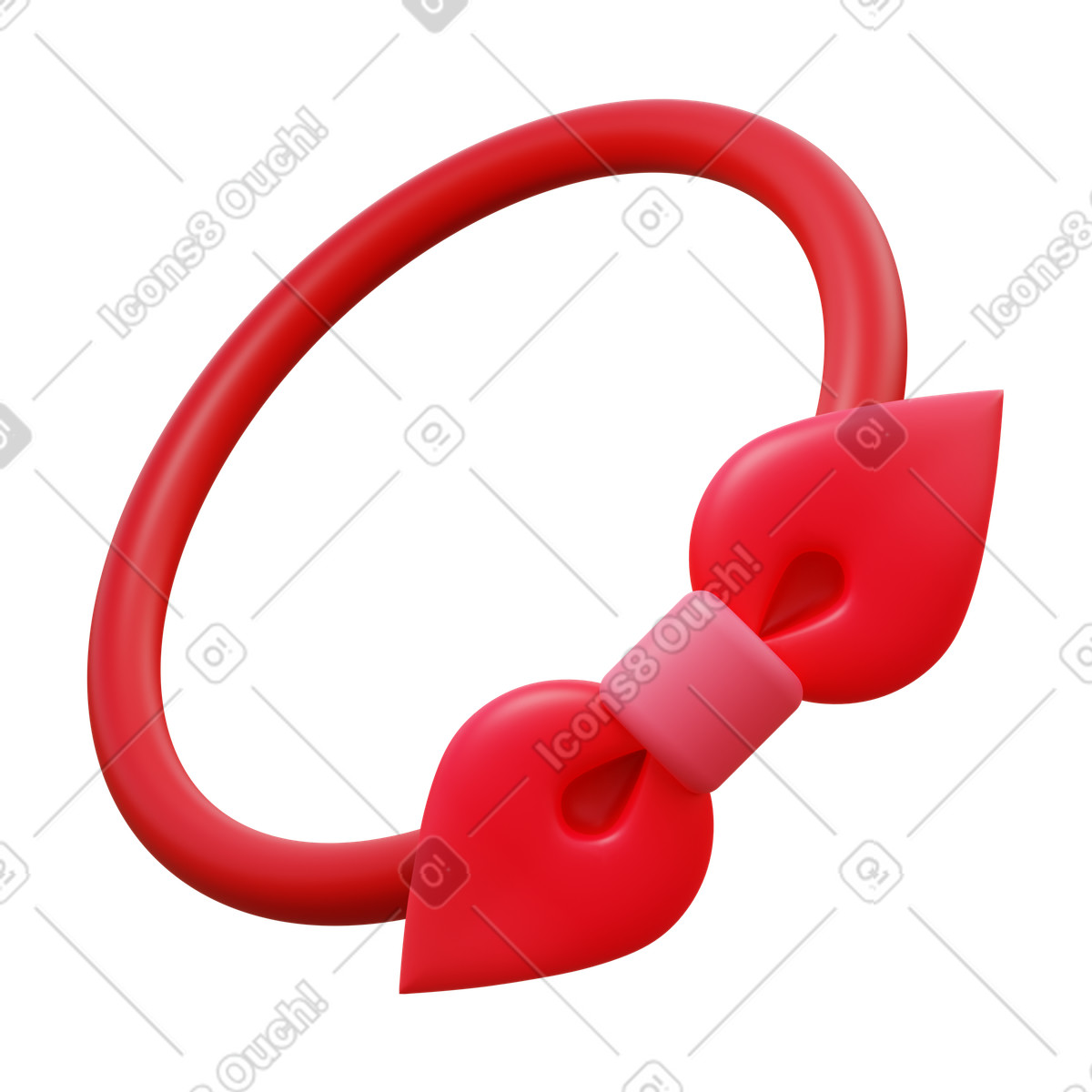 3D Fluency スタイルの Headband のイラストをPNG、SVG形式でダウンロード