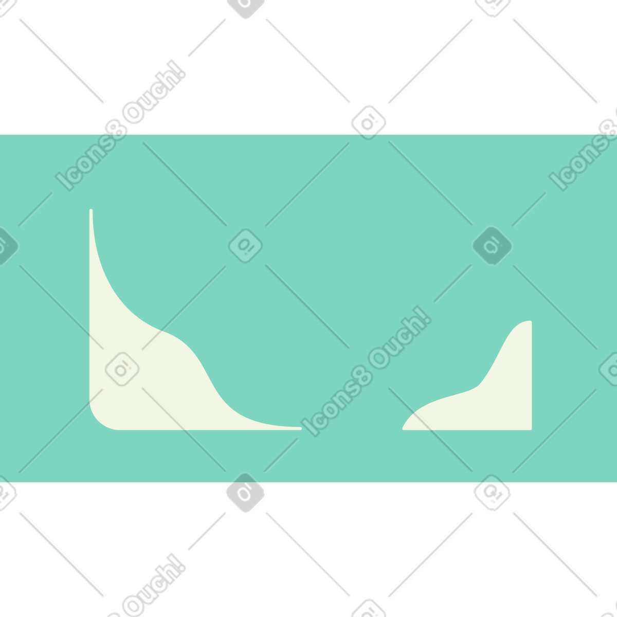 Abstract スタイルの 緑の背景 のイラストをPNG、SVG形式でダウンロード