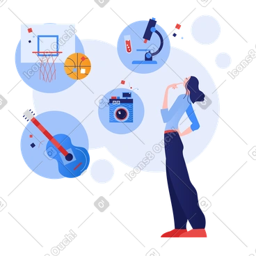 Choosing the occupation PNG, SVG