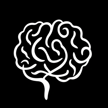 A dark room filled with intricate patterns of light arranged in the shape of a cerebellum. The lights display various shifting forms and angles, creating a dynamic structure. The edges of the cerebellum are sharply defined, while the inner shapes blend into abstract patterns. The overall composition is organized to emphasize the complexity of the cerebellum's structure.
