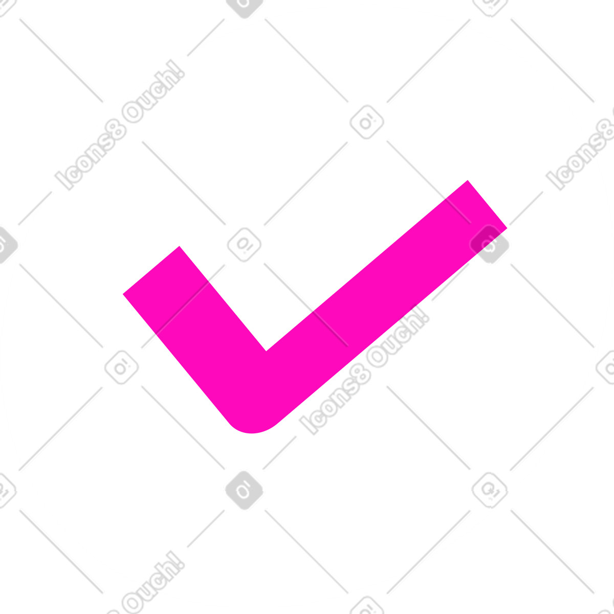 Checkmark in circle illustration Basic style download PNG, SVG