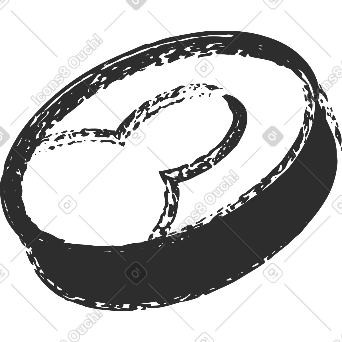 Graphite スタイルの ユーザーアイコン のイラストをPNG、SVG形式でダウンロード