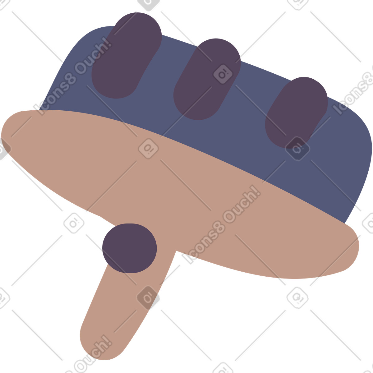 Besen-Illustration im Pluto-Stil als Download in PNG, SVG