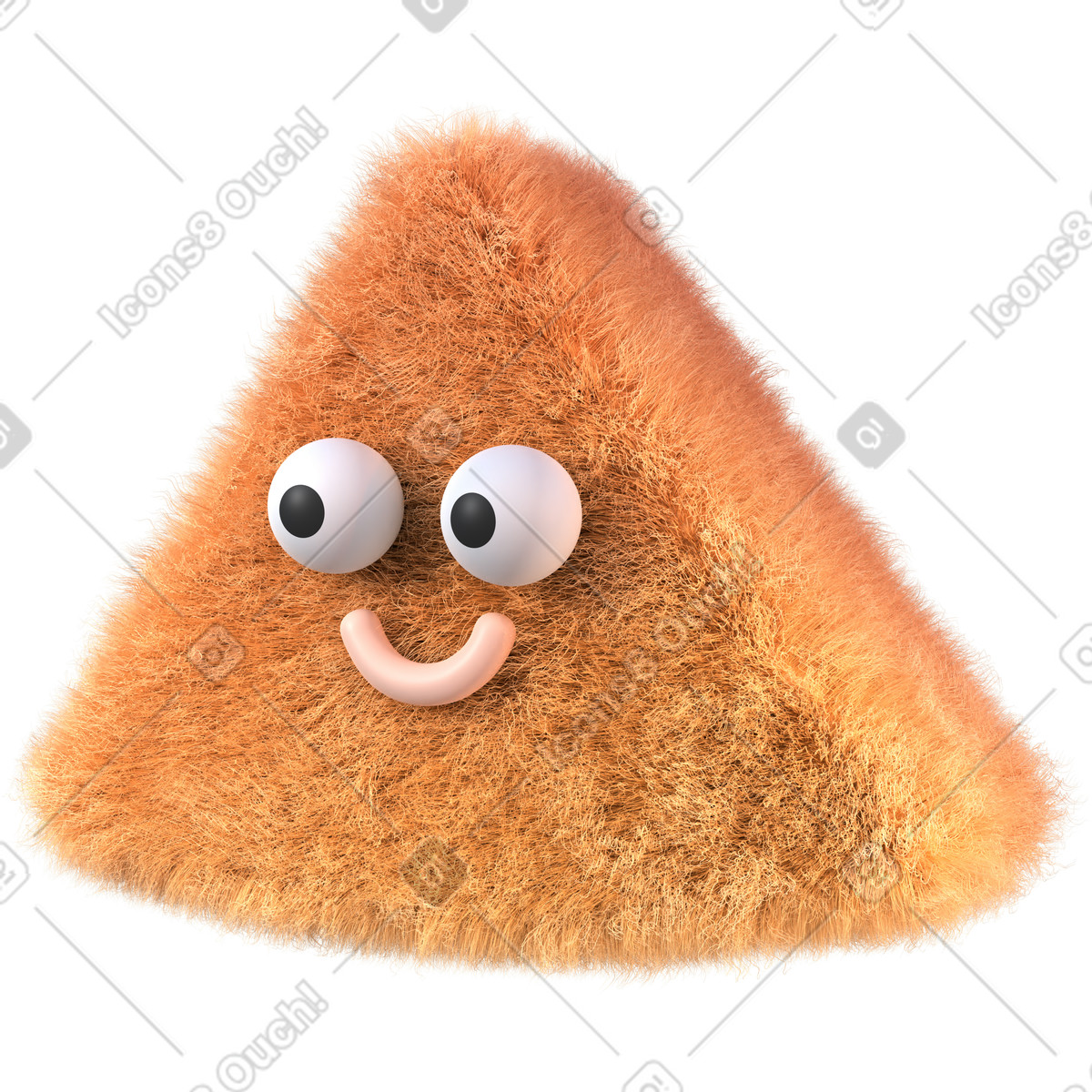 Ilustração de Abstract  figure furr segment face em PNG e SVG