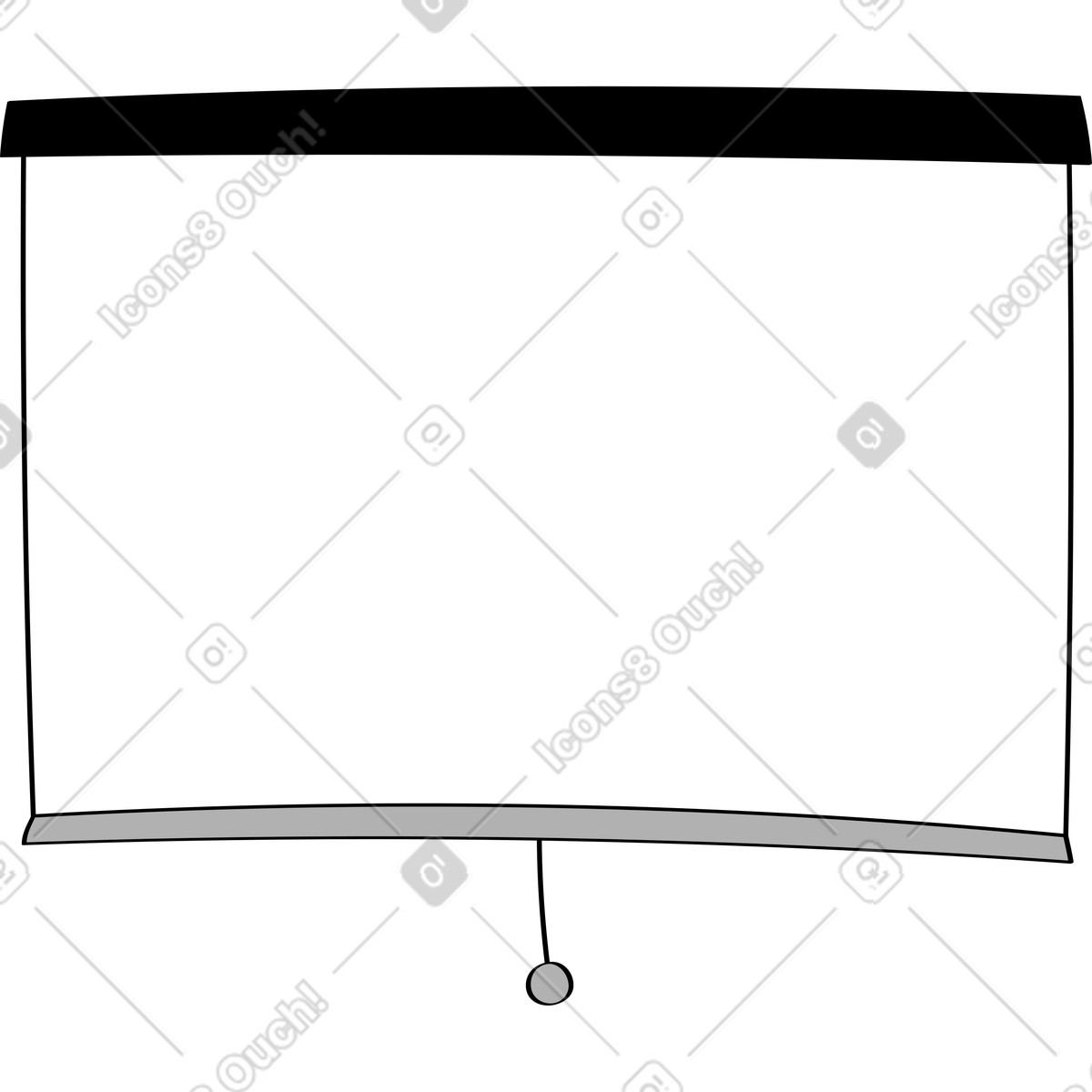 Leinwand-Illustration im Looney-Stil als Download in PNG, SVG