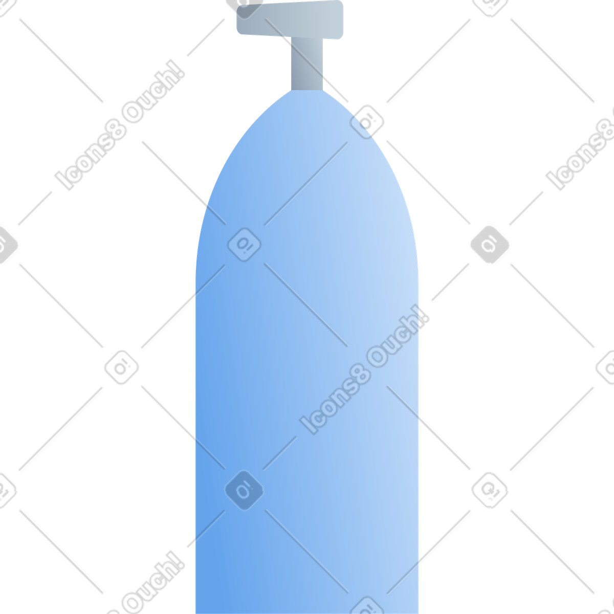 Ilustração de Tubo creme com dispensador em no estilo Silky para baixar em PNG, SVG
